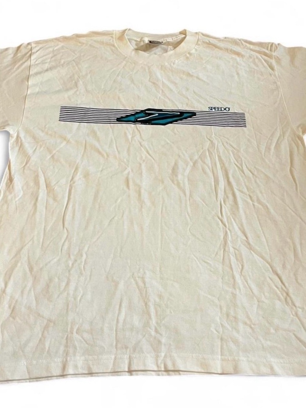 Vintage 1999 Men’s Speedo Graphic Swimming Shirt Size XL